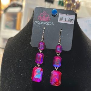 Paparazzi #164 oil spill earrings